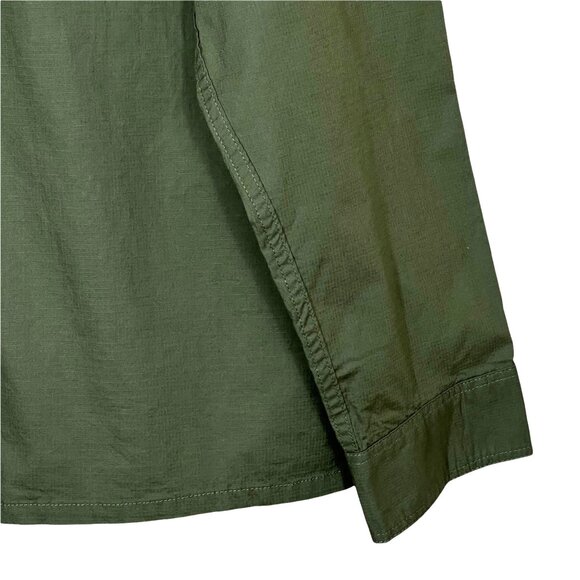 Old Navy Built-In-Flex Moisture Wicking Shirt Men’s Large Green - Picture 5 of 14